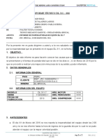 Infoorme de Accidente de Perforador y Manguera.