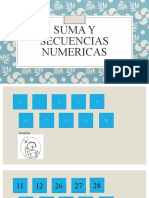 Suma y Secuencias Numericas