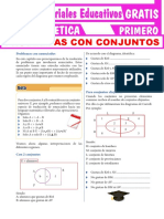 Problemas Con Conjuntos Primer Grado de Secundaria PDF