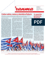 Cuba Salva, Sana y Siembra Futuro: Tu Querida Presencia, Guevara