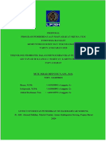 Proposal Teknologi Probiotik PDF