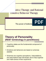 Cognitive Therapy and Rational Emotive Behavior Therapy: The Power of Believing