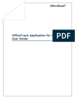 OfficeTrack Android Application User Guide