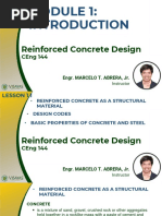 Reinforced Concrete Design - LESSON 1.1 PDF