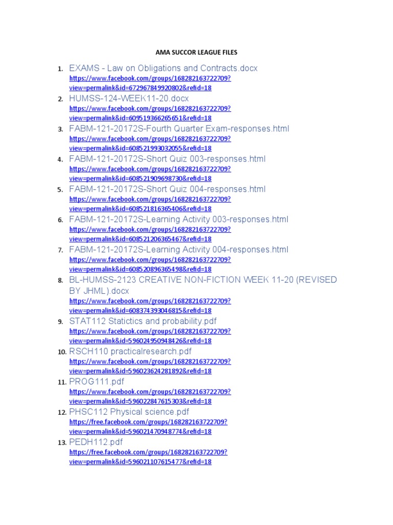 AMA League Exam Resources | PDF | Application Software | Office Software