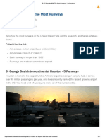 9 US Airports With The Most Runways - Boldmethod
