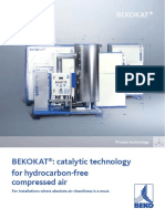 Bekokat: Catalytic Technology For Hydrocarbon-Free Compressed Air