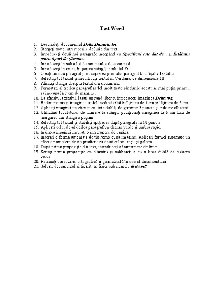 Test Word | PDF