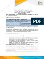 Guía de Actividades y Rúbrica de Evaluación - Unidad 2 - Momento 3 - Clásicos Del Momento Fundacional