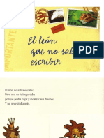 El Leon Que No Sabia Escribir 1 PDF
