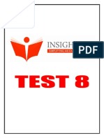INSIGHT CSP 2017 Test 08 PDF
