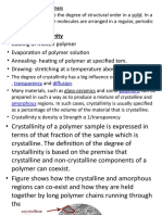 Crystallinity