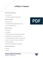 Lesson 6 - Describing A Company - Vocabulary PDF