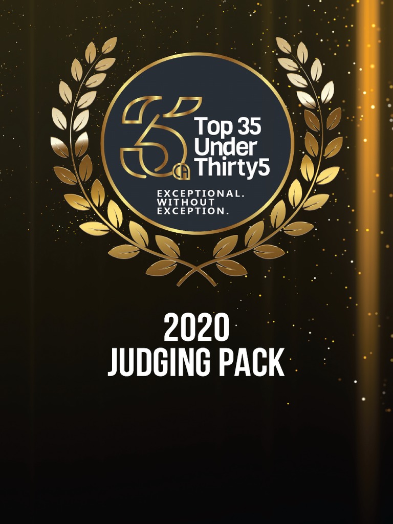 Top35 - 2020 Judging Pack PDF | PDF | Entrepreneurship | Food Security