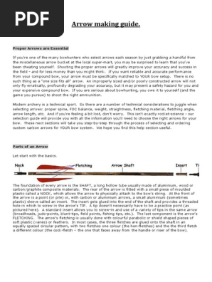 Arrow-Spine-Information