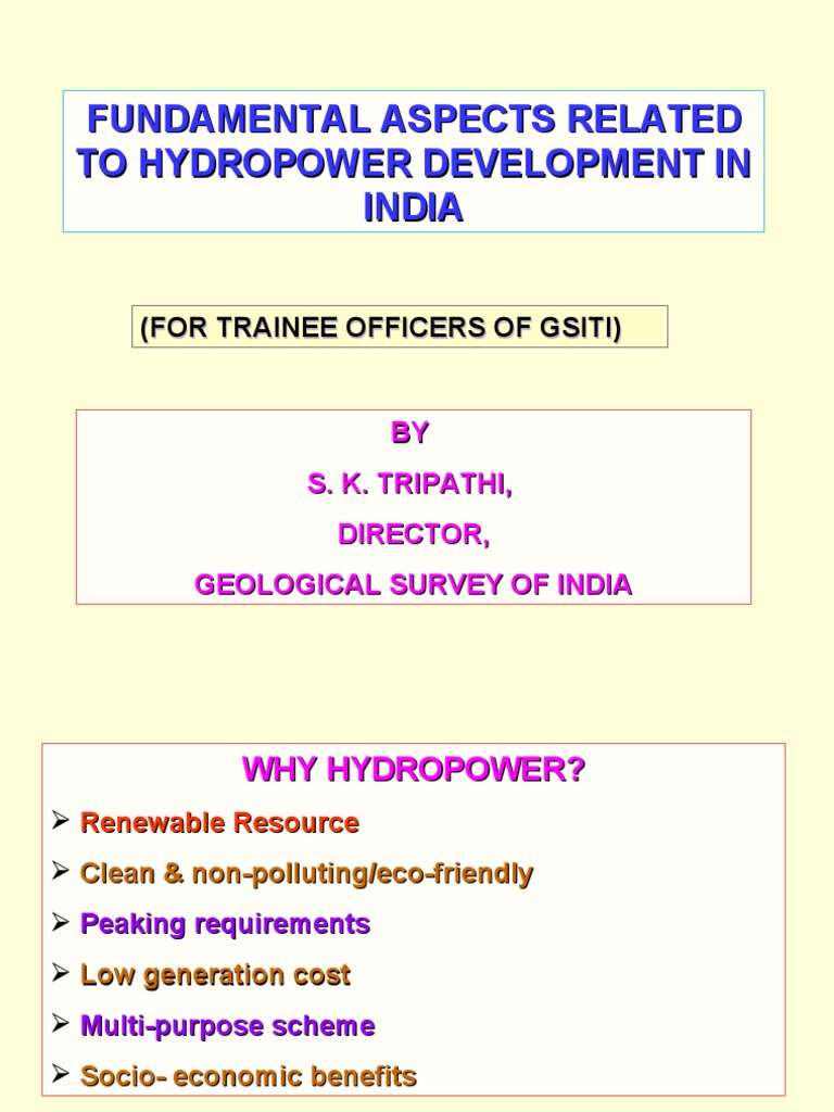 Hydropower Development in India | PDF | Hydroelectricity | Power Station