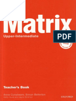 New Matrix Upperintermediate Teachers Book