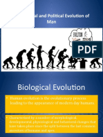 Bio-Cultural and Political Evolution of Man