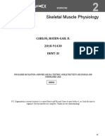 Skeletal Muscle Physiology: Carlos, Rozen-Gail D. 2018-91430 Dent-3I