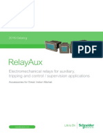 Relayaux: Electromechanical Relays For Auxiliary, Tripping and Control / Supervision Applications