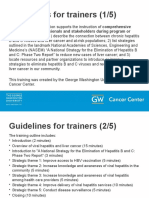 Guidelines For Trainers (1/5)