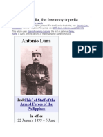 Antonio Luna: From Wikipedia, The Free Encyclopedia