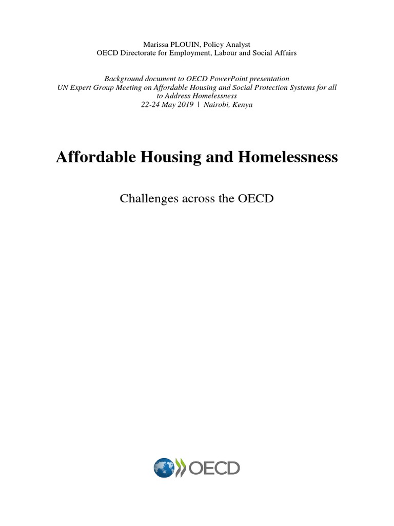 Affordable Housing Challenges in OECD | PDF | Affordable Housing ...