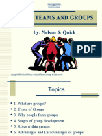 Chapter 7 Groups and Teams