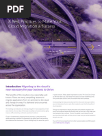 8 Best Practices To Make Your Cloud Migration A Success PDF