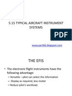 5.15 Typical Aircraft Instrument Systems