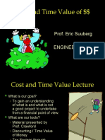 Cost and Time Value of $$: Prof. Eric Suuberg Engineering 90