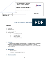 Maz - PRJ - Hse - PRC 11 - Manual Handling Procedure 001