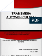 Transmisia Autovehiculului