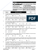 PROJOX ACADEMY/9953118716,9667944902: Physics CTS