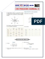 Ángulos en posición normal II: Ejercicios de aplicación