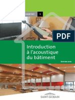 Essentiel 5 - Introduction À L'acoustique Du Bâtiment - 2016 PDF