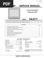 Service Manual: Color Television Chassis No. MSA