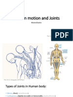 3lecture Slides On Joint and Motion