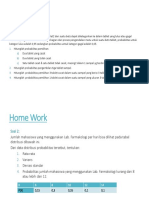 Home Work Distribusi Probabilitas PDF