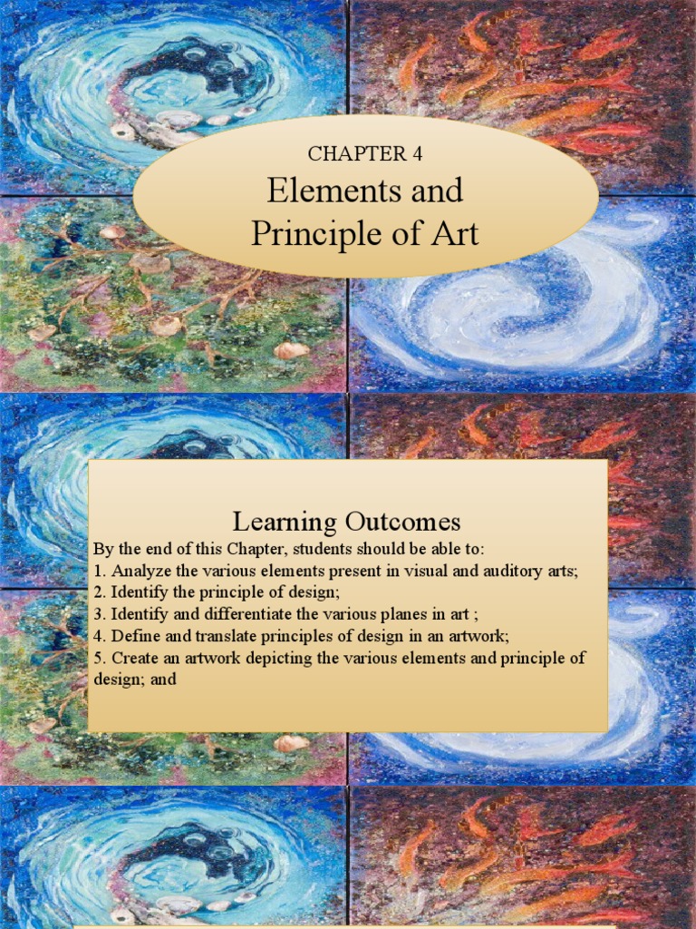 CHAPTER4 Element and Principle of Art PDF Composition (Visual Arts
