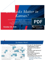 Kansas Natural Experiment - Masks Decrease COVID Spread by 50%