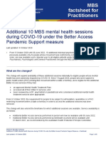 Factsheet Practitioners Mental Health Services COVID 19