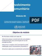 OMS - Envolvimento Comunitário