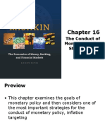 The Conduct of Monetary Policy: Strategy and Tactics