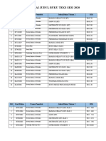 SENARAI JUDUL BUKU TEKS Terkini