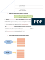 Evaluación Familia de Palabras.