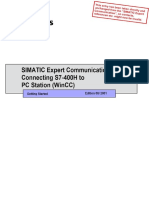 Simatic Expert Communication Connecting S7-400H To PC Station PDF