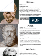 Sócrates Platón Aristóteles