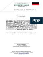 El Suscrito Gobernador Del Cabilgo Inga de Mocoa en Uso de Sus Facultades Legales Que Le Confiere La Ley 69 de 1890