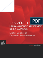 Les Zolithes Un Nanomonde Au Service de La Catalyse PDF